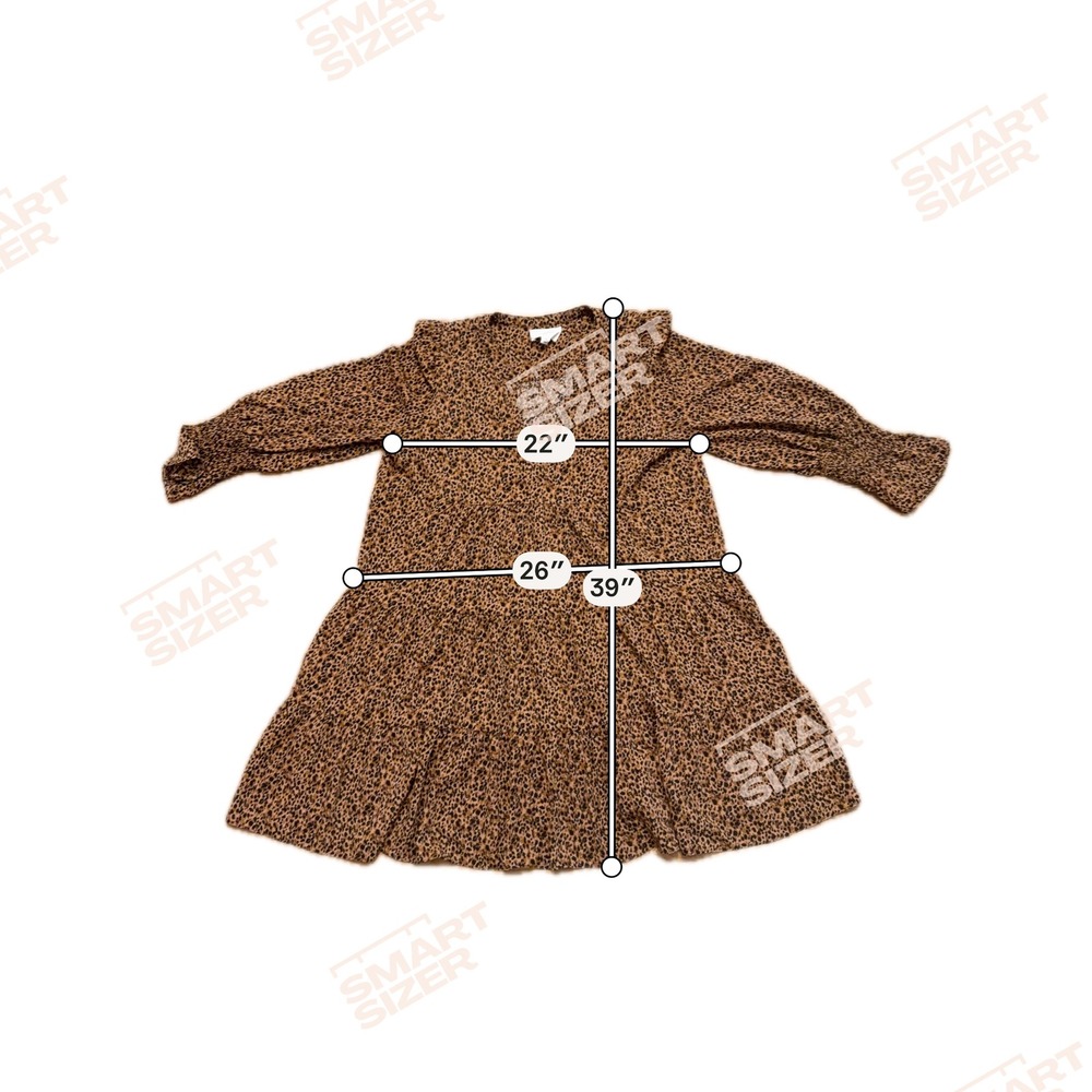 Tuckernuck Pomander Place Kenzo Leopard Dress XXL Tiered Mini Elevated Casual